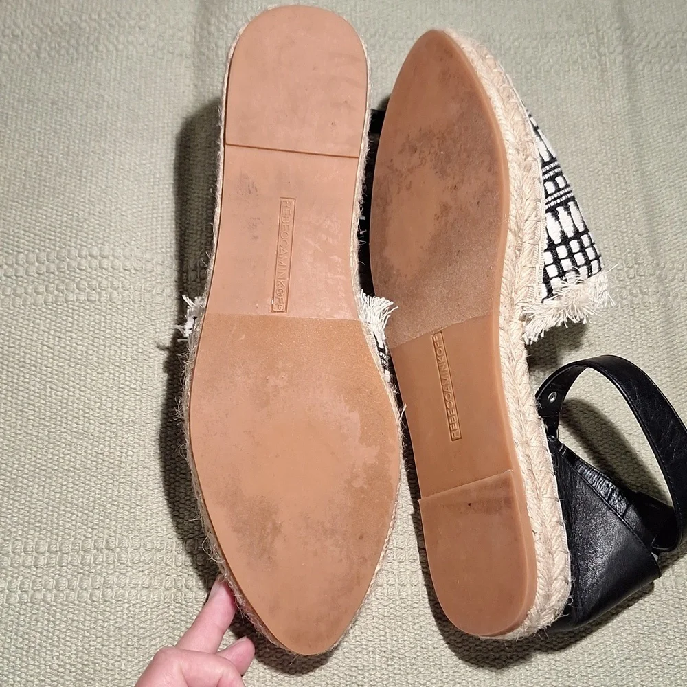Rebecca Minkoff Vicki, closed toe espradilles, size 9